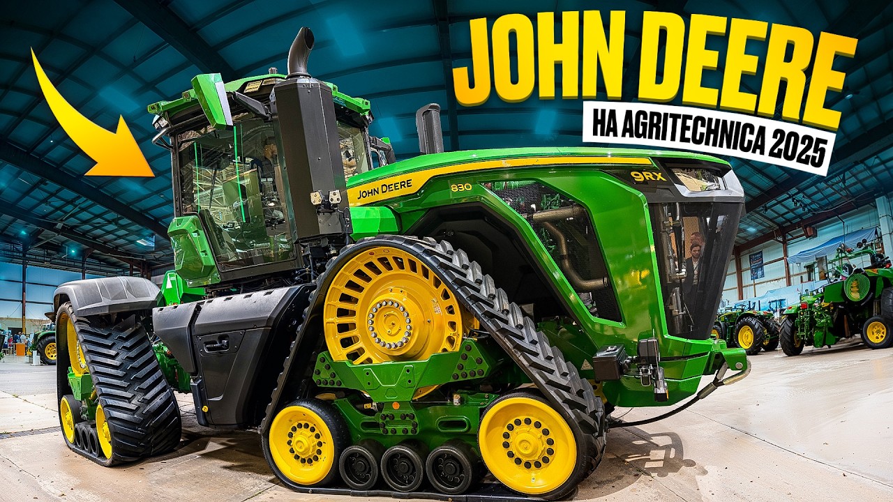 JOHN DEERE на AGRITECHNICA 2025: Будущее уже ЗДЕСЬ!