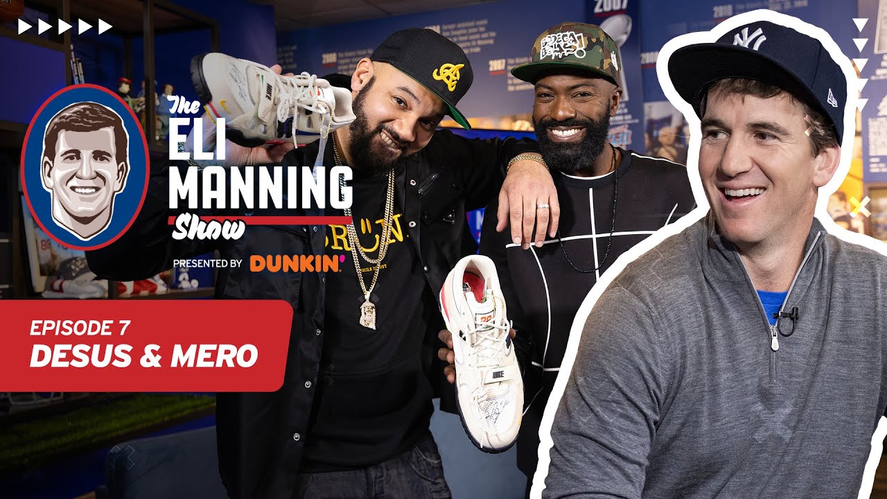 Desus & Mero Quiz Eli Manning on New York Slang: "You Sonned Tom Brady!"