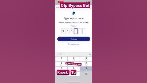 Otp bot for bypassing any 3D’s and 2FA is available