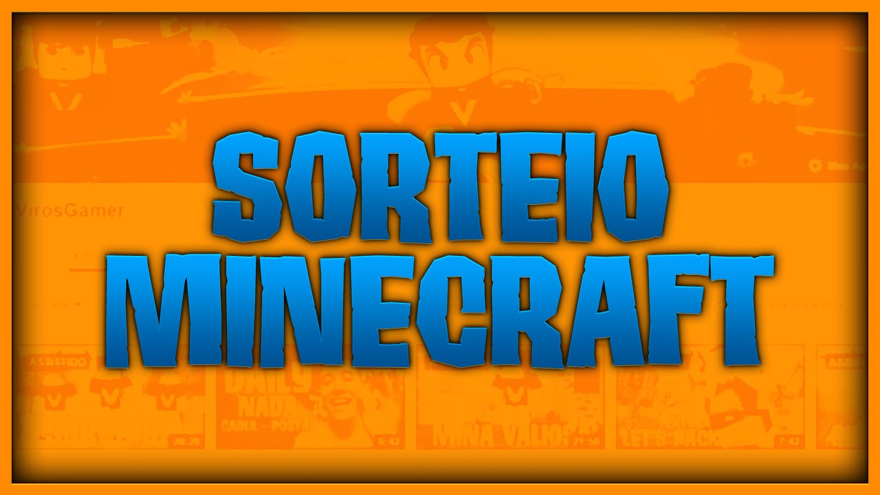 Sorteio Minecraft Original + Surpresa // [ENCERRADO]