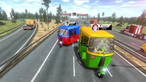 Modern Tuk Tuk Auto Rickshaw: Free Driving Android Games