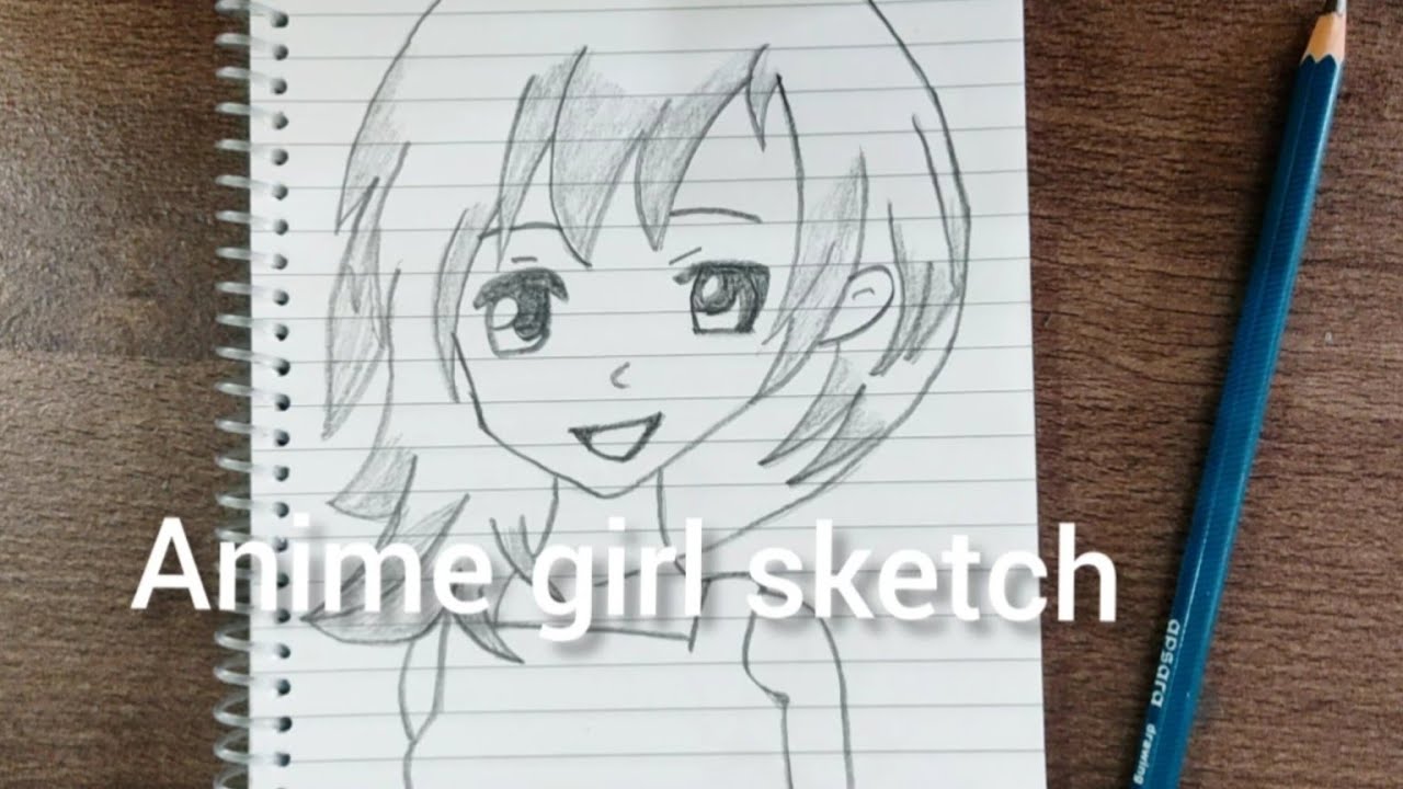 very-easy-anime-cute-girl-sketch-how-to-make-anime-girl-sketch-easily