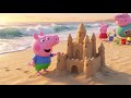 Peppa Pig Peppa Pig Beach Day Adventure 🌊  Summer Song for Kids