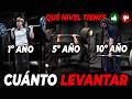 ¿CUÁNTO PESO hay que LEVANTAR? Eres FUERTE o débil? LO ANALIZO
