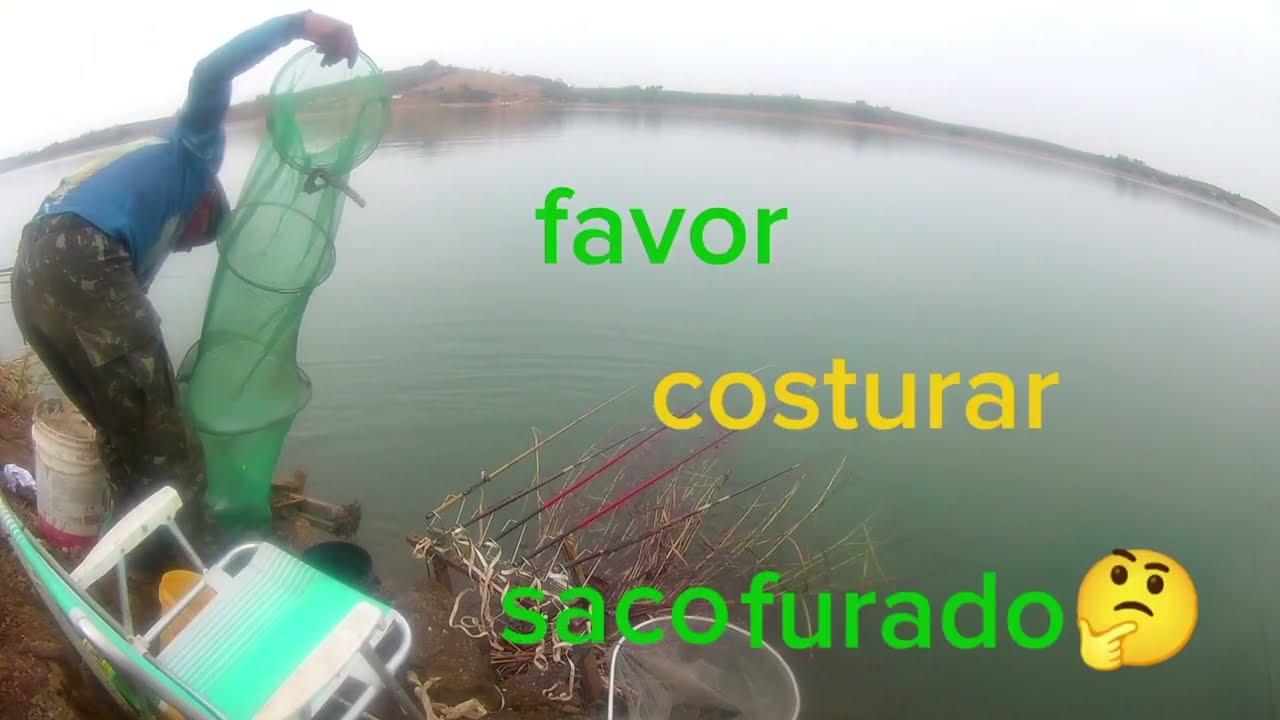 O peixe maior sempre escapa ? Só que esse não😎👌👍😁