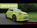 New abarth 500e first drive a proper hot hatch for petrolheads