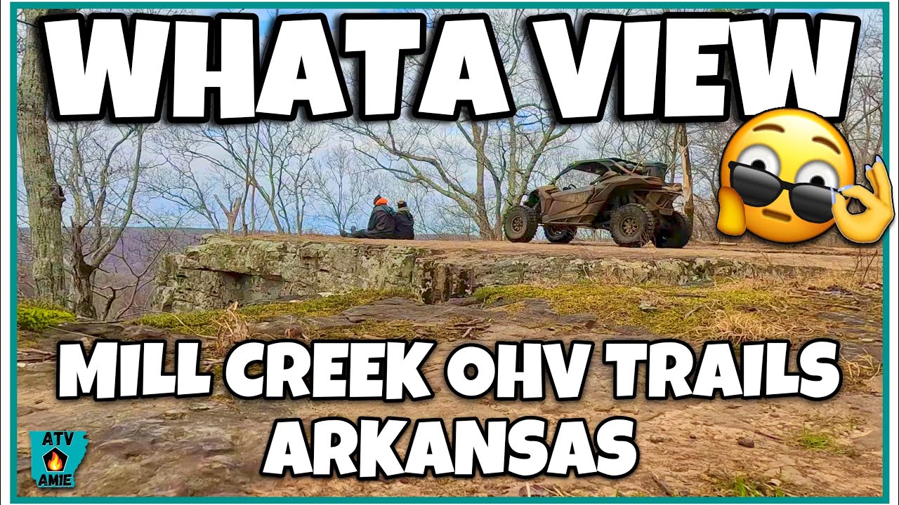 COOL spots in Mill Creek UTV trails in Side by Side ARKANSAS off