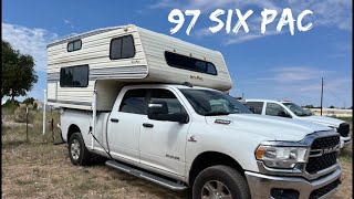 1997 Six PAC cabover truck camper project 