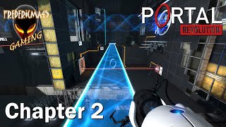 Portal Revolution CHAPTER 2 The Default Route (Free Portal 2 Mod) Walkthrough / All Puzzles Soluce