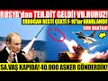 RUSYA&#39;dan TEH.DİT GELDİ! VU.RURUZ! ERDOĞAN RESTİ ÇEKTİ TÜRK F-16&#39;lar HAVALANDI! SA.VAŞ KAPIDA!