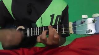 Lagu Kau mengajarkan ku mengenal Cinta ukulele Senar 3