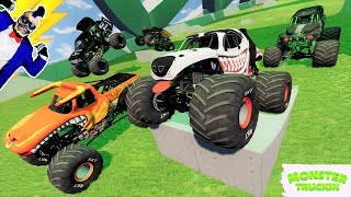 Monster Jam INSANE Crash Battle | BeamNG Drive