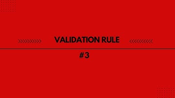 Validation rule #3 (Based on Checkbox and Text Field, Part 2)