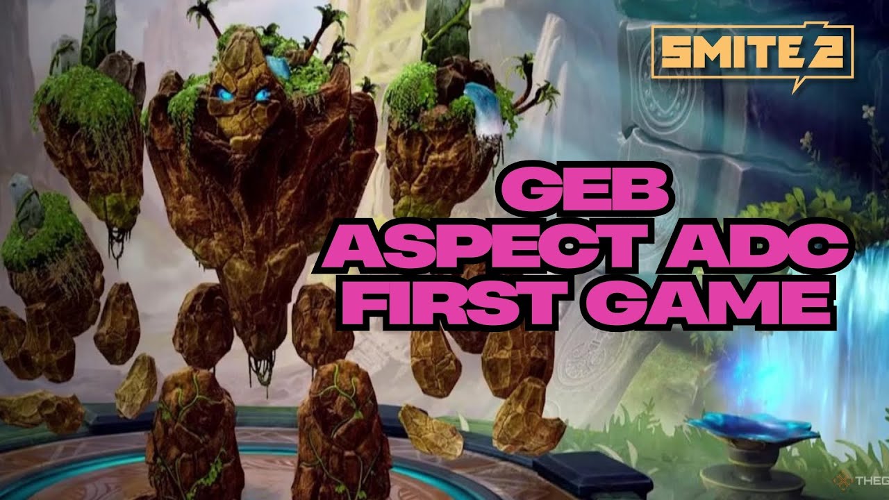 GEB ASPECT ADC FIRST GAME! SMITE 2 YouTube