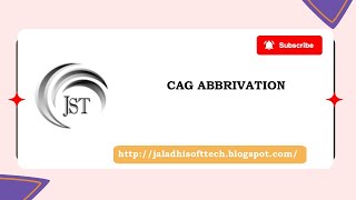 CAG ABBREVIATION screenshot 4