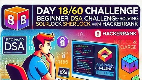 Day 18/60: Beginner DSA Challenge- Solving Sharlock & Square 🤯😱🥵😱🤯#60daychallenge #dsa #coding