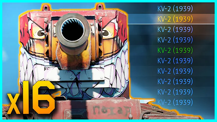 WHEN THE ENTIRE LOBBY IS A KV-2 - War Thunder