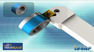 ISCAR INDUSTREALIZE - Ball Bearing -  Inner Ring - O.D. Turning