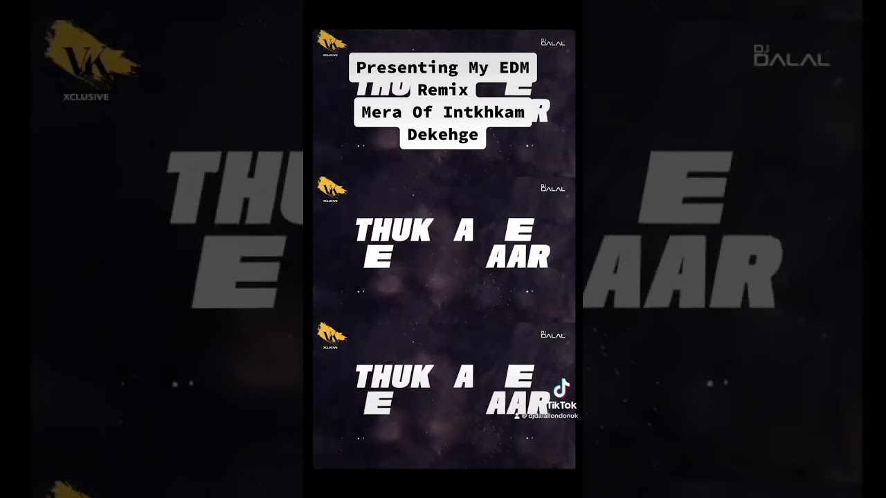 Mera Intkham (AIDM Mix) - DJ Dalal London 