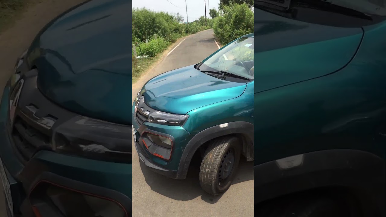 Renault KWID Forward Parking to road 