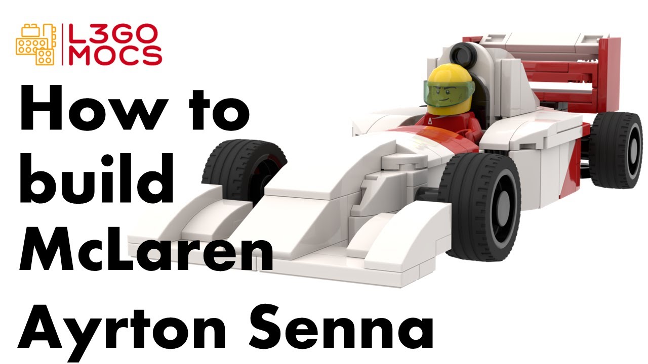 Building lego McLaren F1 car – by Michael Sliwinski