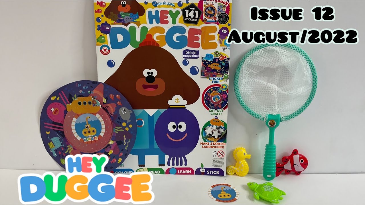 Issue 12, August/2022, with undersea explorer playset! 🦈🐠🐡🐟