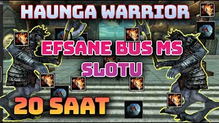 Efsane bus ms farmı haunga warrior farm 2024 #knightonline