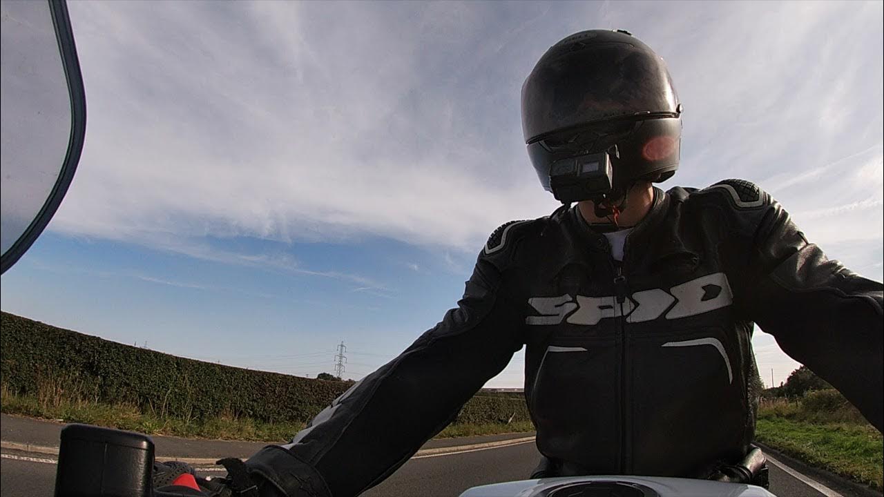 Riding Through Nature Ride to Knott End Cafe VFR800 Ride with V4