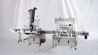 linear capping MC with torque adjustment bottles caps lifting spindle capper taponadora de botellas