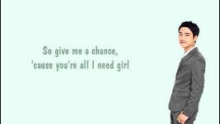 [Lyrics] 151010 Boyfriend - Kyungsoo [clear audio]