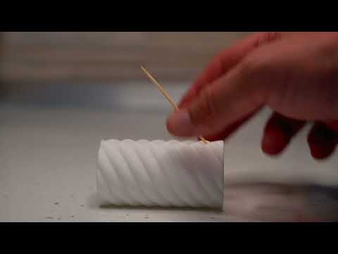 Dispersor De Scobitori Model Spirală Orizontală Alb Mat