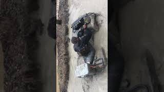 Covington pike bottoms battle of the mudhole HONDA 500 vs canam 1000vs Brute 750