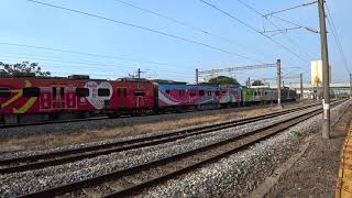 3192次區間車自斗南車站出發(2019台灣燈會在屏東彩繪列車)