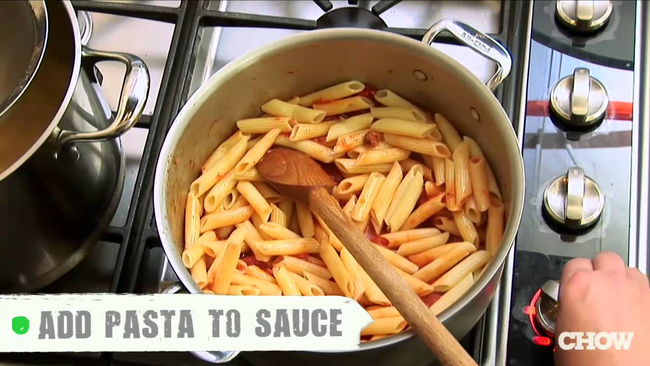 You'Re Doing It All Wrong - How To Sauce Pasta