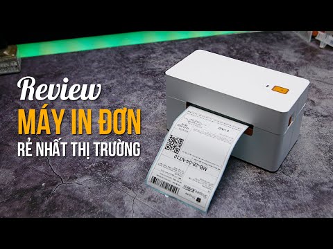 #1 Mở hộp Review thực tế máy in nhiệt in đơn hàng Shopee in mã vận đơn AYIN – Máy in đơn BHT368 Mới Nhất