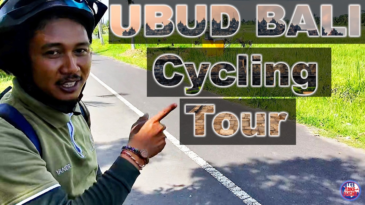 Ubud Bali Cycling Tour (POV ride along)