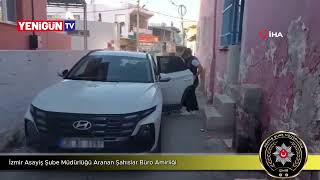 İzmirde Aranan Şahıslara Yönelik Dev Operasyon