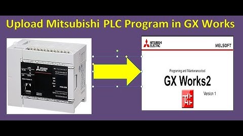 Mitsubishi PLC online setting with GX Works2 software
