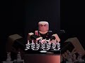 Minecraft VS Roblox in CHESS #minecraft #roblox #animation