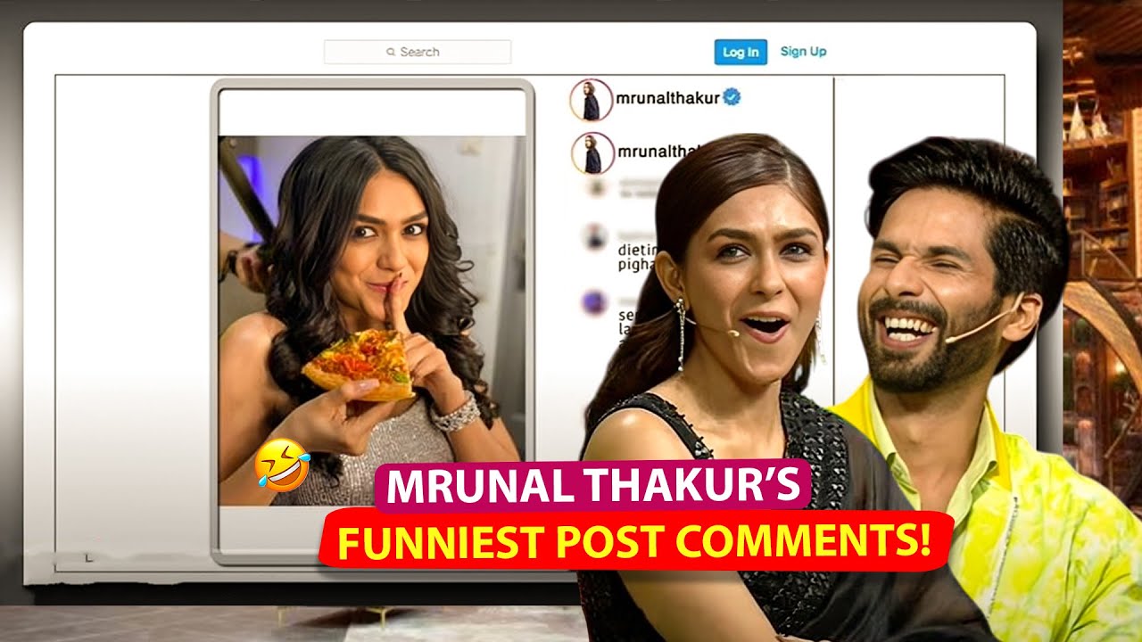 Funniest Reactions To Mrunal’s Pics! Even She’s Shocked 😱
