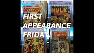FIRST APPEARANCE FRIDAY!