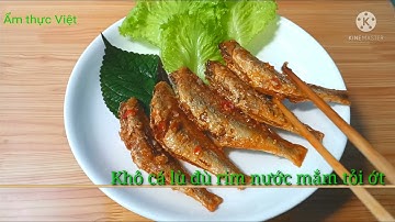 Cách làm món khô cá lù đù rim nước mắm tỏi ớt đơn giản hao cơm by Ẩm thực Việt