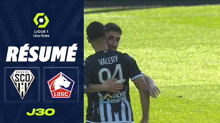 ANGERS SCO - LOSC LILLE (1 - 0) - Résumé - (SCO - LOSC) / 2022-2023