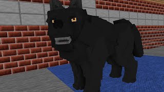 Monster School : A BIG DOG : Wolf Life the Movie - Minecraft Animation