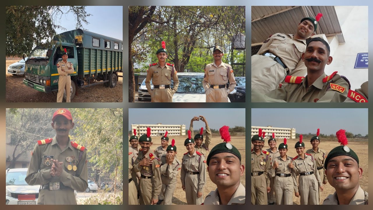 #tejasncc  NCC 'C' Certificate exam vlog from raipur 🇮🇳🫡.