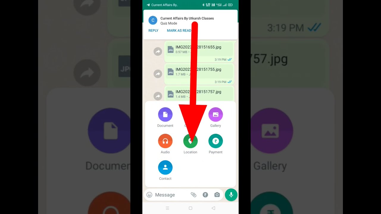 WhatsApp Par Location Kaise Bheje Shorts