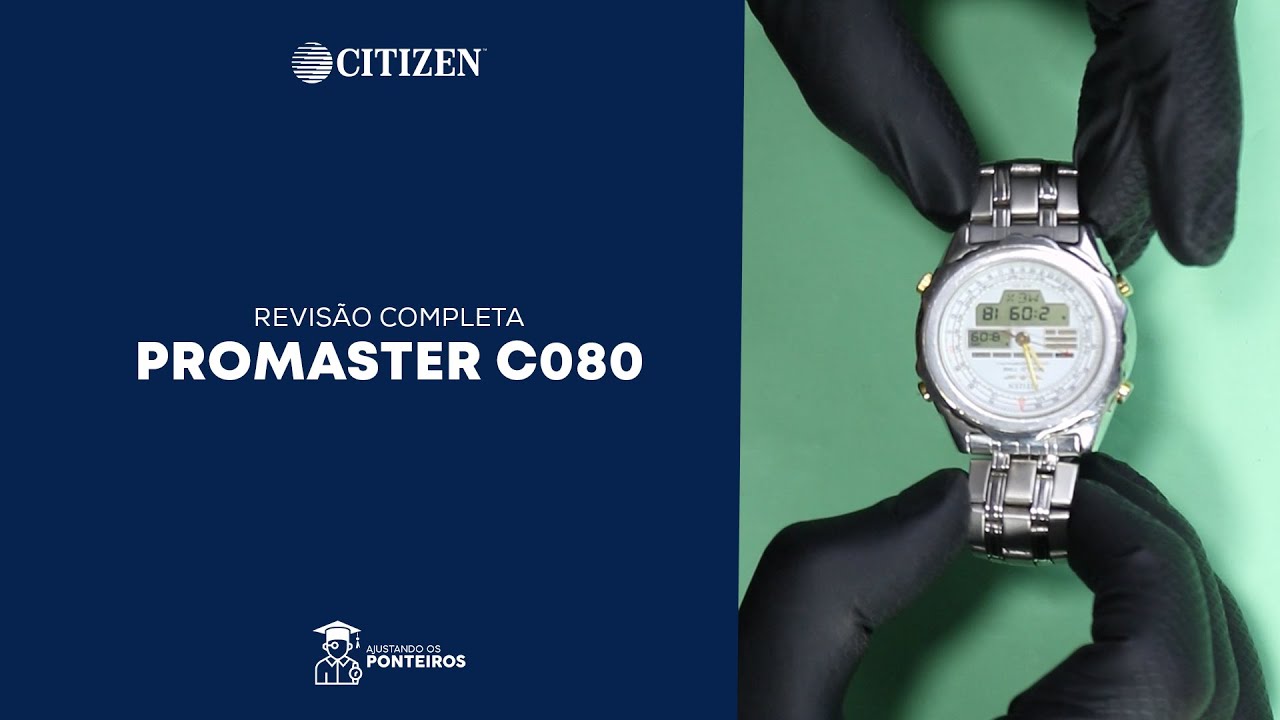 Revisão Completa do Citizen Promaster C080