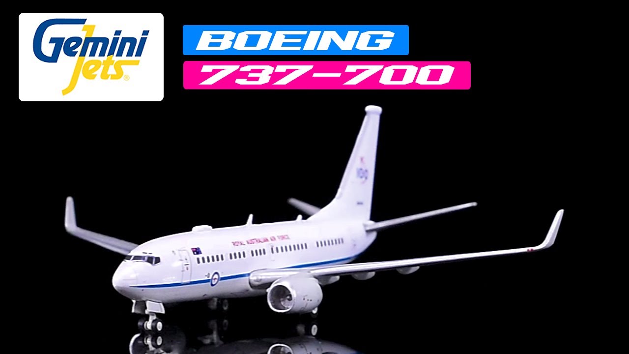 Boeing 737-700 Aircraft Royal Australian Air Force A36-0011/400 Diecast Model Airplane by GeminiJets