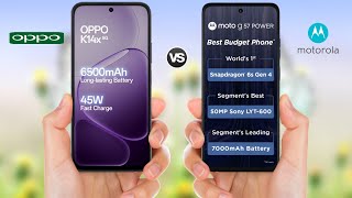 OPPO K14X 5G vs Moto G57 Power 5G || Full Comparison