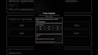 Group Anagrams | Элегантное решение через хеширование
